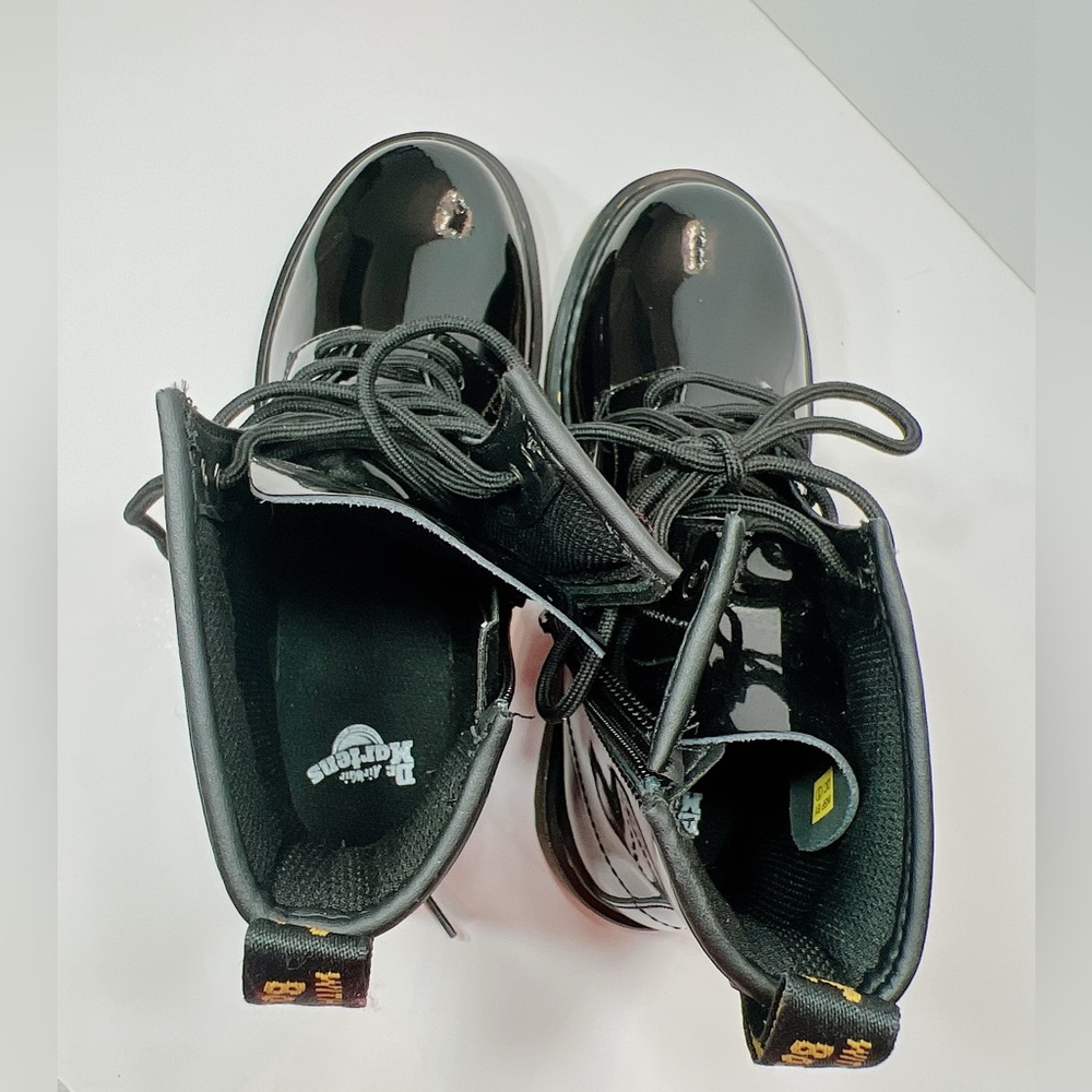 Dr. Martens Patent Leather Boot in Black SZ 7US L - Picture 6 of 10